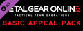 METAL GEAR ONLINE &quot;BASIC APPEAL PACK&quot;